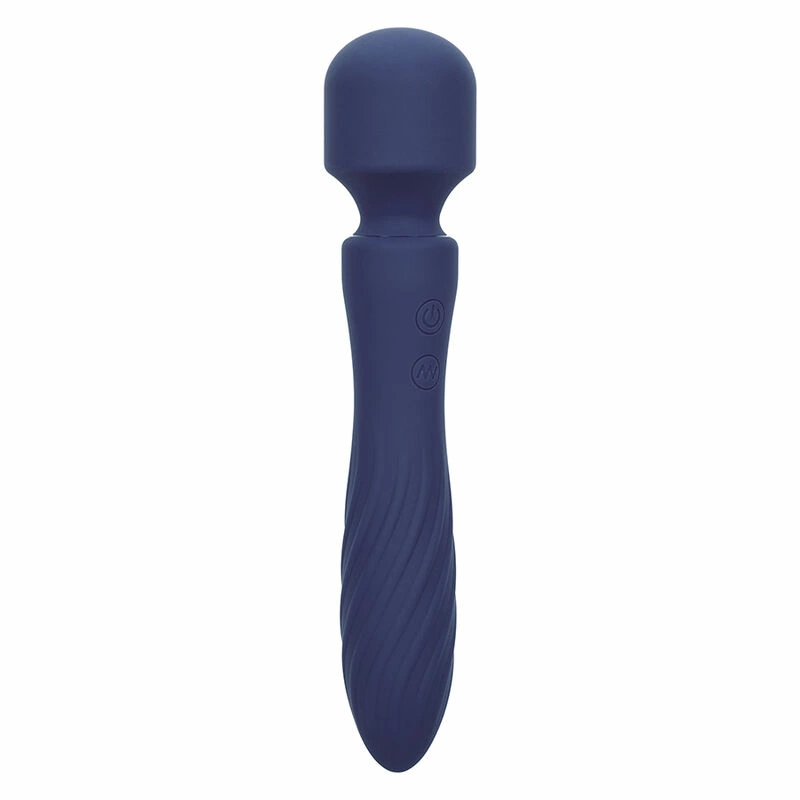 CalExotics Charisma Mystique Dual Motor Massager 21,5cm purpurinis silikonas