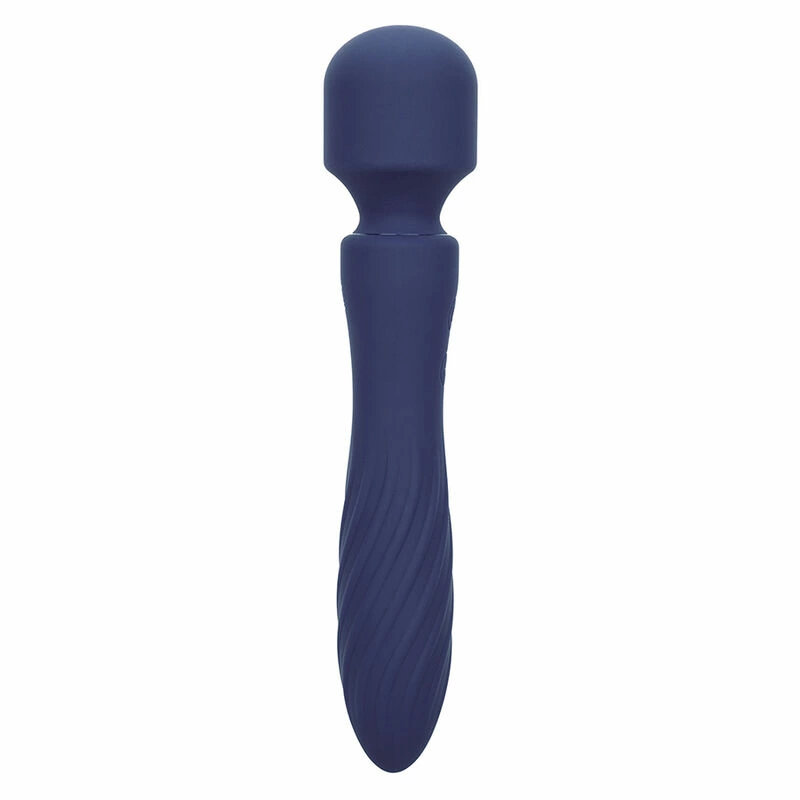 CalExotics Charisma Mystique Dual Motor Massager 21,5cm purpurinis silikonas