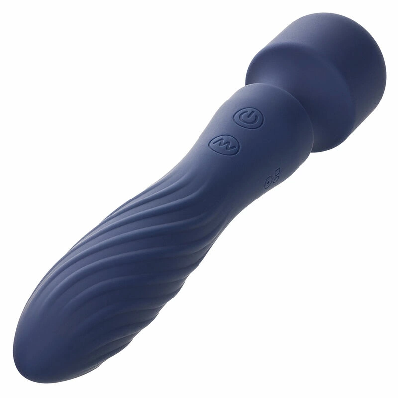CalExotics Charisma Mystique Dual Motor Massager 21,5cm purpurinis silikonas