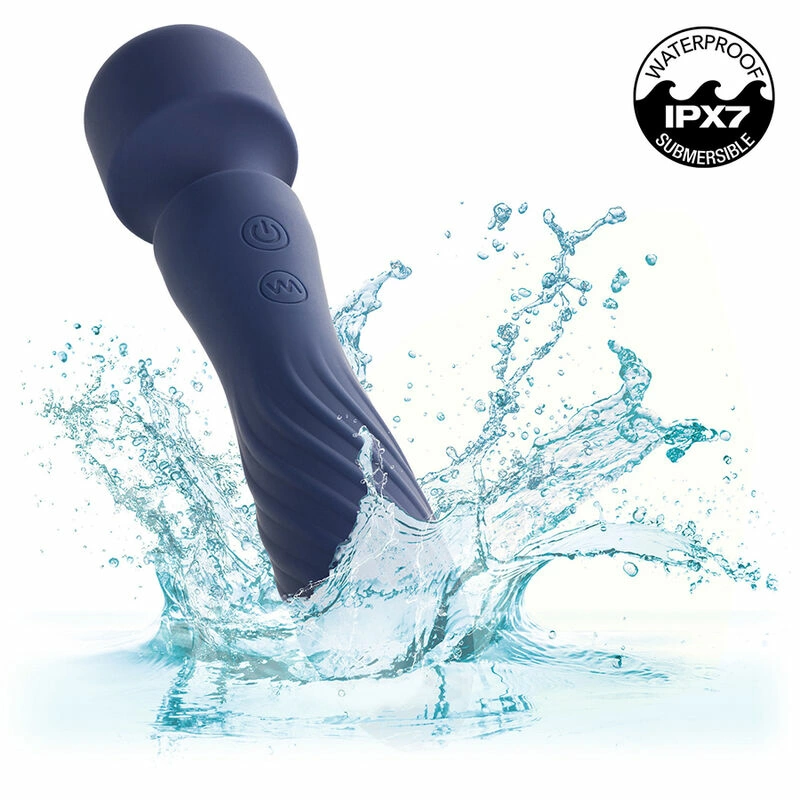 CalExotics Charisma Mystique Dual Motor Massager 21,5cm purpurinis silikonas