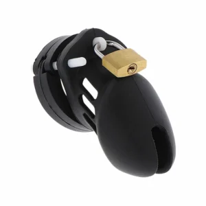Hidden Desire Extreme Silicone Chastity System S Black 6.5cm