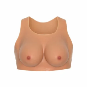 HIDDEN DESIRE ALTER EGO Silicone Wearable Breast Top D-Cup, Flesh Tone