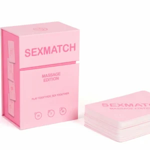 SecretPlay Sexmatch Massage Edition Couples Card Game, 89 Cards