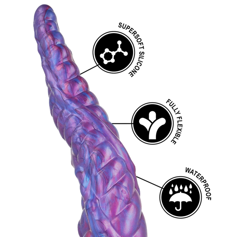 EPIC NOKKEN Water Creature Silicone Model with Suction Base 28cm Blue