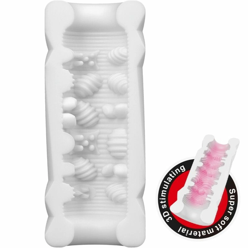 Pretty Love BM-00900T88A Flip-Top Can Discreet Intimate Device 11cm White