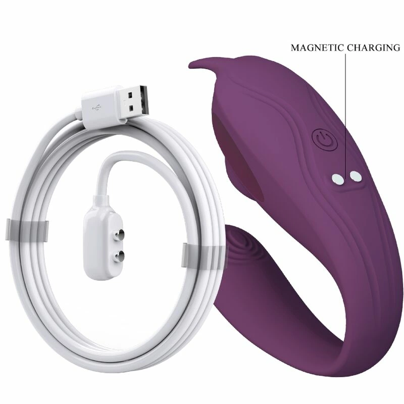 „Pretty Love Shey Intimate Device“ valdoma dvigubo veiksmo purpurinė programa