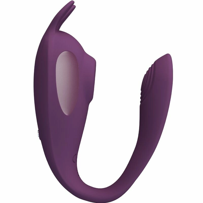 „Pretty Love Shey Intimate Device“ valdoma dvigubo veiksmo purpurinė programa