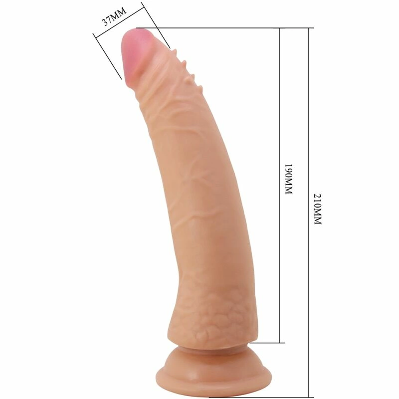 Pretty Love Model 2 Flexible Intimate Device 21cm Flesh TPR Vertebral Core