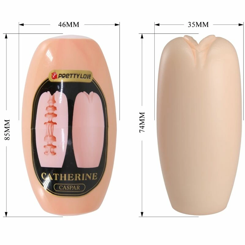 Pretty Love Catherine Intimate Sleeve Flesh 85x46mm Waterproof TPR