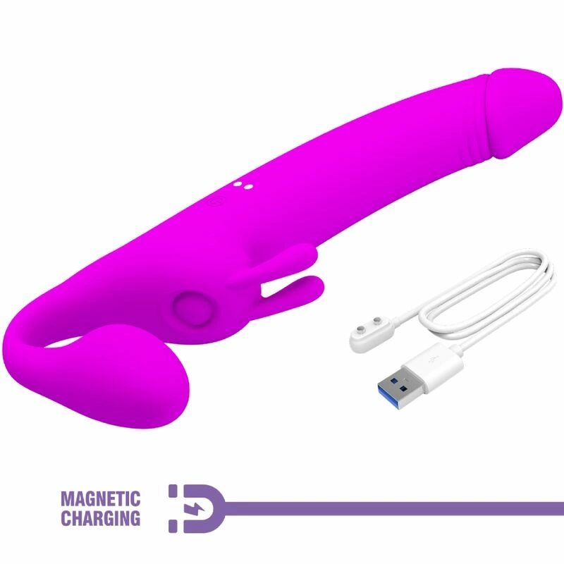 Pretty Love Zanini Wireless Dual-Action Intimate System Purple Silicone