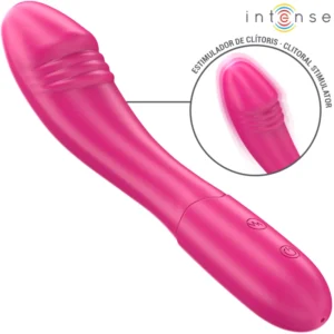 INTENSE Belinda Flexible Vibrator 19cm 10-Modes Pink Silicone