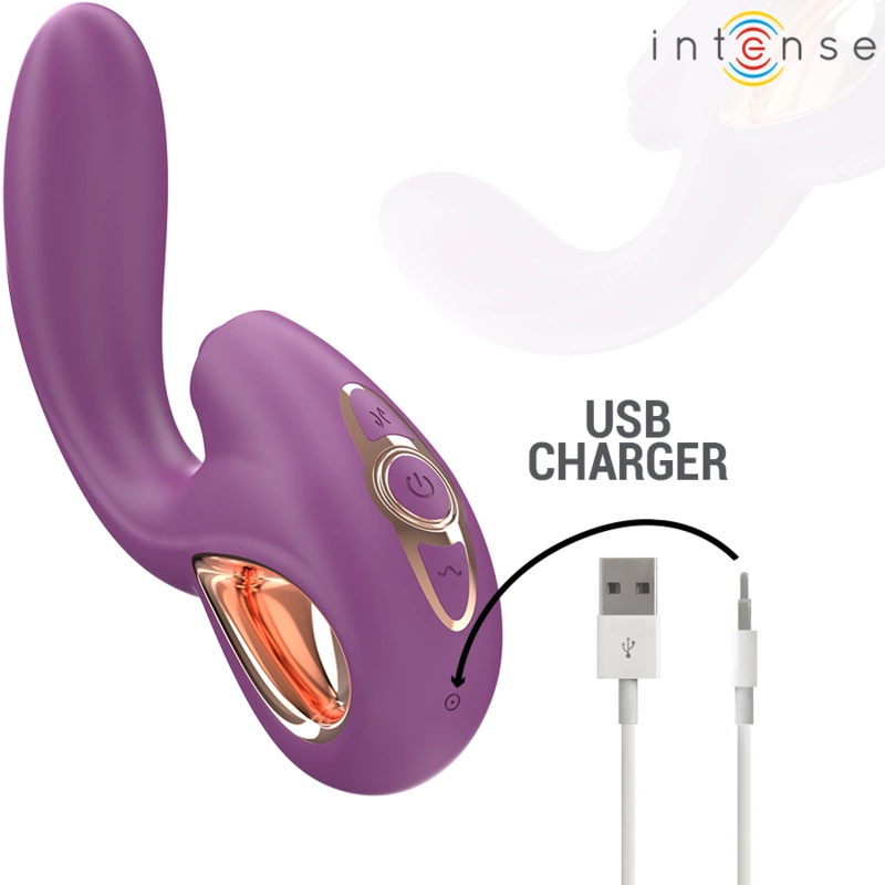 INTENSE LALI Violet Multi-Action G-Spot Device Tapping Thrusting Vibrating