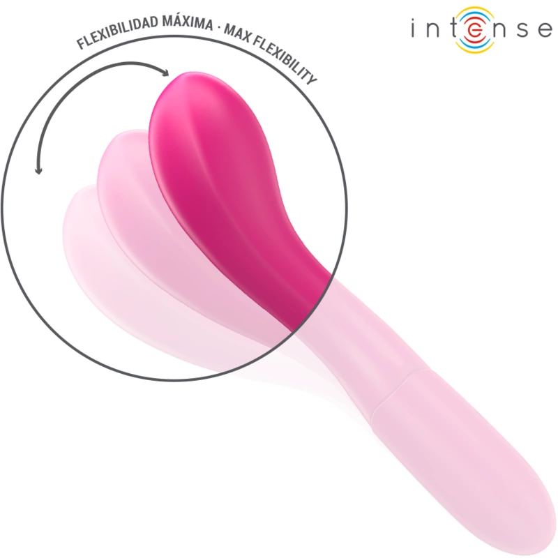 Intense Lisette Flexible Silicone System 19cm 10 Modes Pink
