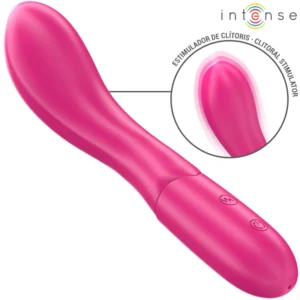Intense Lisette Flexible Silicone System 19cm 10 Modes Pink