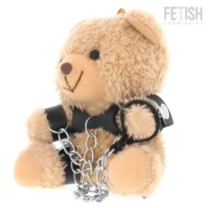 Fetish Submissive Yogi Teddy Bear - Collector’s Plush with Harness & Chains