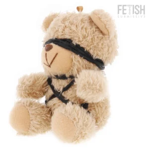 Fetish Submissive Winnie Teddy Bear Collectible Plush with Rope Accent