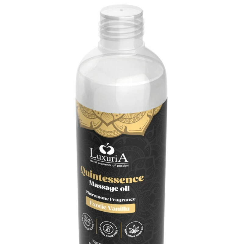 Intimateline Luxuria Massage Oil Vanilla Exotic 150ml - Nourishing Formula