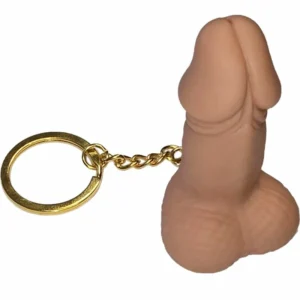 Diablo Picante Keychain - Flesh Tone, Fun Novelty Gift Accessory