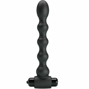 Pretty Love Lynn Silicone Plug 10-Mode Black, Ergonomic Intimate System