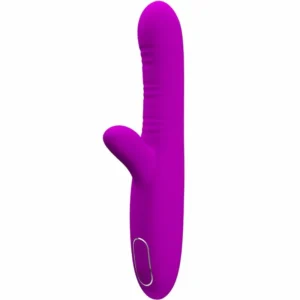 Pretty Love Angelique Intimate Device with Clitoral Stimulator Purple