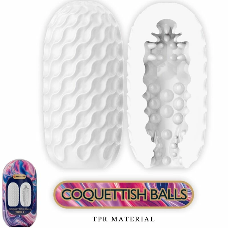 Pretty Love Venus X Silicone Intimate Sleeve White, Flexible Design