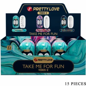 Pretty Love Venus X 15 Silicone Intimate Sleeve Set White