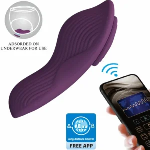 Pretty Love Mane Lay-On Wireless Massager 10 Modes Purple Silicone
