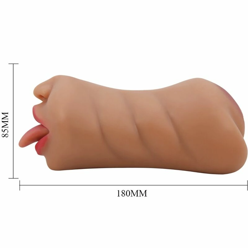 „Crazy Bull Sarah“ dviejų kanalų intymioji mašina TPR Flesh BM-009240N-1