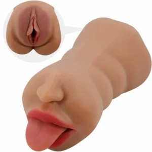 Crazy Bull Sarah Dual-Channel Intimate Machine TPR Flesh BM-009240N-1