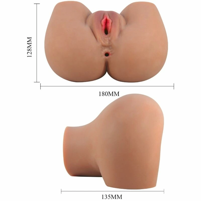 CRAZY BULL BM-009243Z-1 Intimate Dual-Entry Vibrating Device Flesh Tone