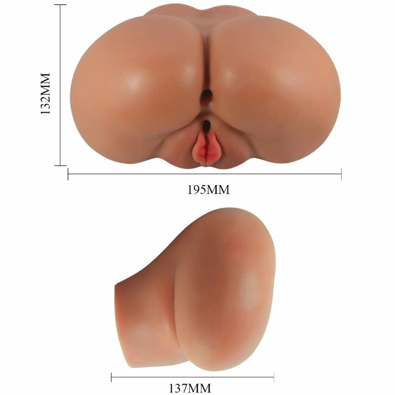 CRAZY BULL Luna BM-009244Z-1 Dual Channel Vibrating Intimate Device Flesh
