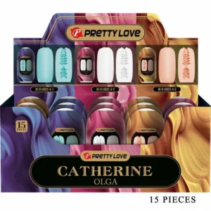 Pretty Love Olga Set - 15-Piece Silicone Intimate Sleeve Collection