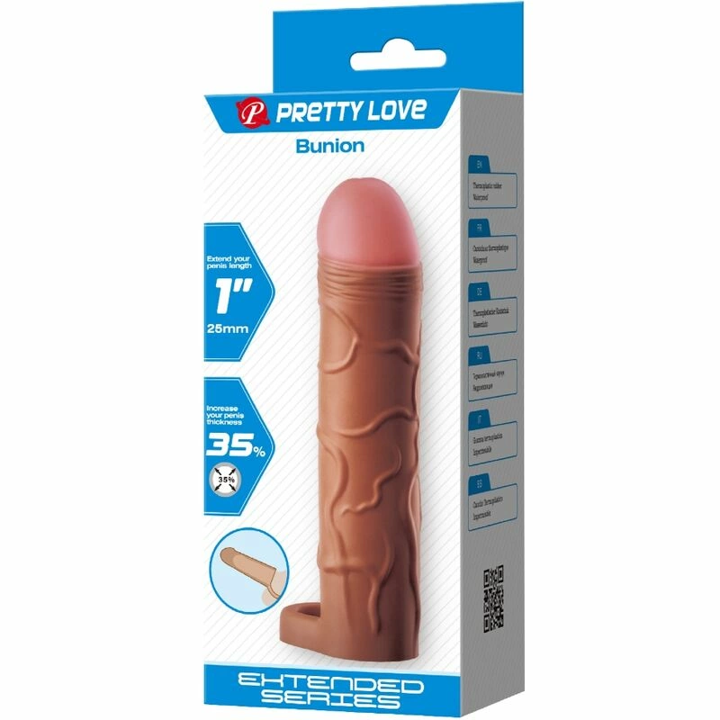 Pretty Love Bunion Extension Sleeve Mulatto 2.5cm TPR Waterproof