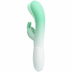 Pretty Love Cerberus Green Dual-Action Vibrator 30 Modes Silicone