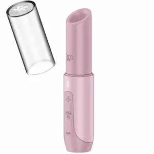 Satisfyer Secret Kiss Wave Intimate Air Pulse Device Pink Travel Size