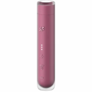 Satisfyer First Kiss Wave - Compact Air Pulse Device, Garnet, USB-C