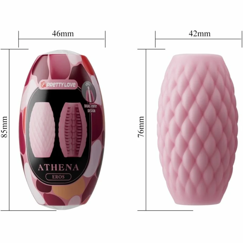 Pretty Love BM-00900T99-1 Athena Eros Silicone Intimate Machine Pink