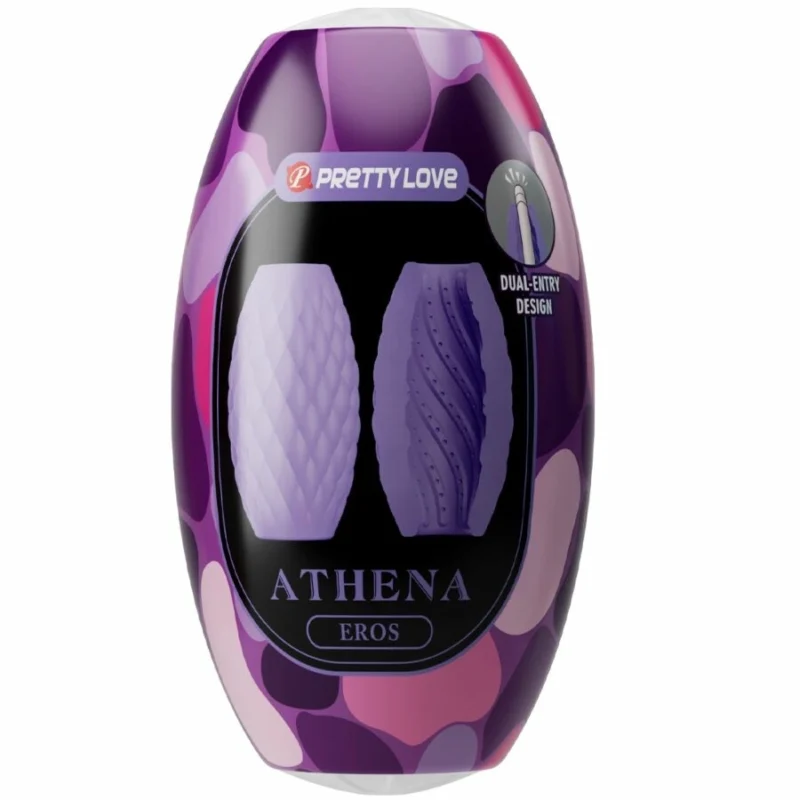 Pretty Love Athena Eros Intimate Silicone Device Purple Waterproof