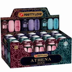 Pretty Love Athena Alice Set - 15-Piece Compact Intimate Egg System TPR