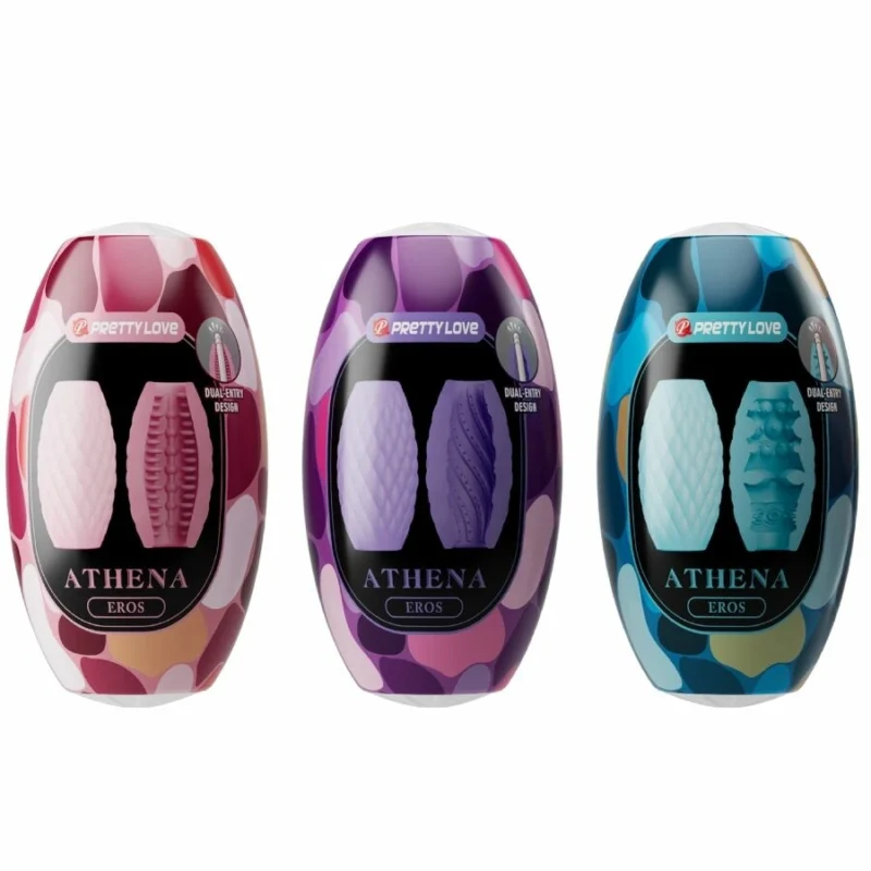 Pretty Love Athena Eros Pack 15 Textured Intimate Devices for Men