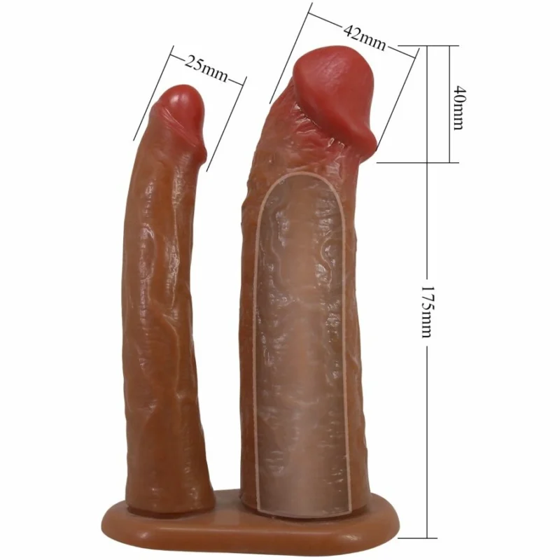 Pretty Love Keaven Adjustable Harness with Dual Extensions, Brown