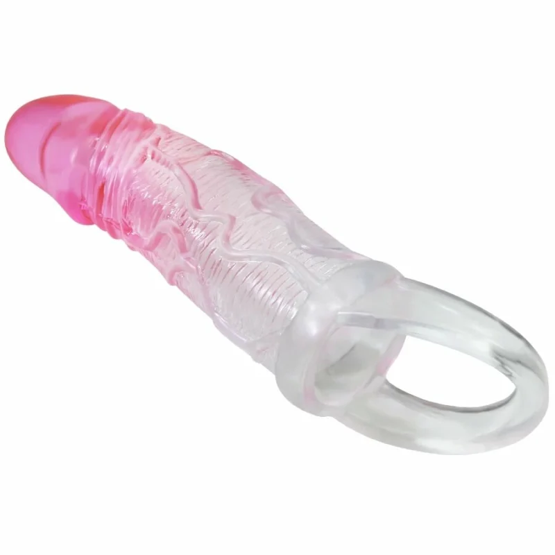 Pretty Love Odes Intimate Extension Sheath 2 cm Pink TPR Sleeve