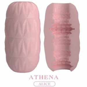 Pretty Love Athena Alice Compact Intimate Egg Device Pink TPR Travel Case