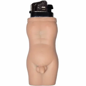 Diablo Picante Lighter BODY MAN Natural - Refillable Fun Gift