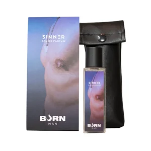 Burn Sinner Men’s Perfume 20ml - Elegant Citrus & Woody Notes