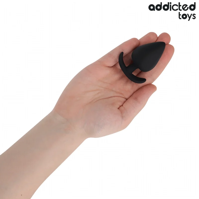 Addicted Toys Silikoninis analinis kištukas M 6,6 cm – Ergonomiškas medicininės klasės modelis