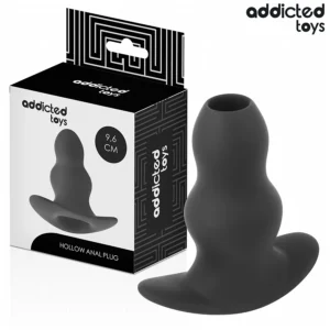 Addicted Toys Silicone Hollow Plug M 9.6cm - Anatomical Medium Model