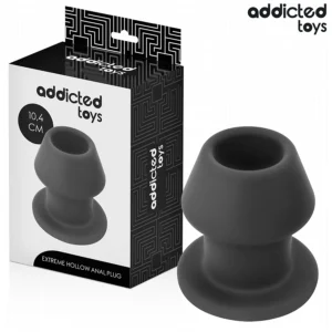 Addicted Toys Extreme Hollow Plug Silicone L 10.4cm - Anatomical Large Model