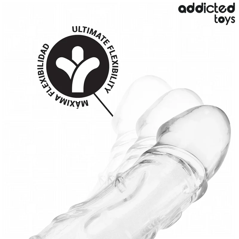 Addicted Toys Permatoma prailginimo rankovė 22 cm - anatominis stipriklis