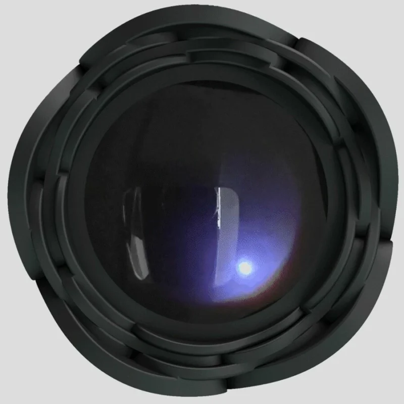 Pretty Love Varian Black Plug with LED Light 10.8 cm Silicone